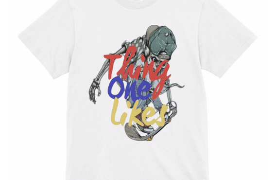 Thing One Likes オリジナルTシャツ（白）